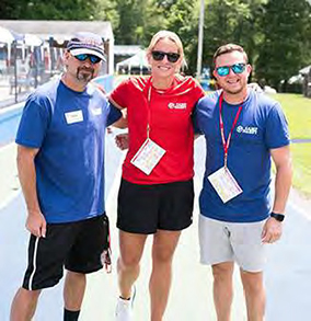 From left to right - Steve, Cassandra and Vinny.